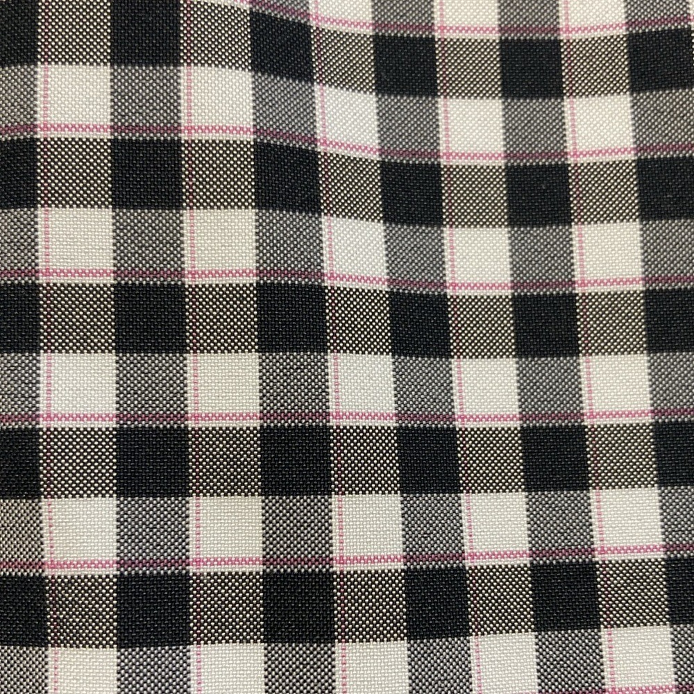 IZOD Preppy Old Money Golf Skort Black White Gingham Plaid Parisian Cottagecore - Picture 8 of 9